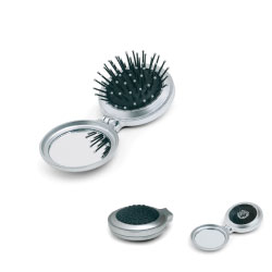 Foldable Hair Brush & Mirror Foldable Hair Brush & Mirror